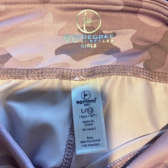 Girls 90 degree by Reflex leggings - Picture 4 of 5